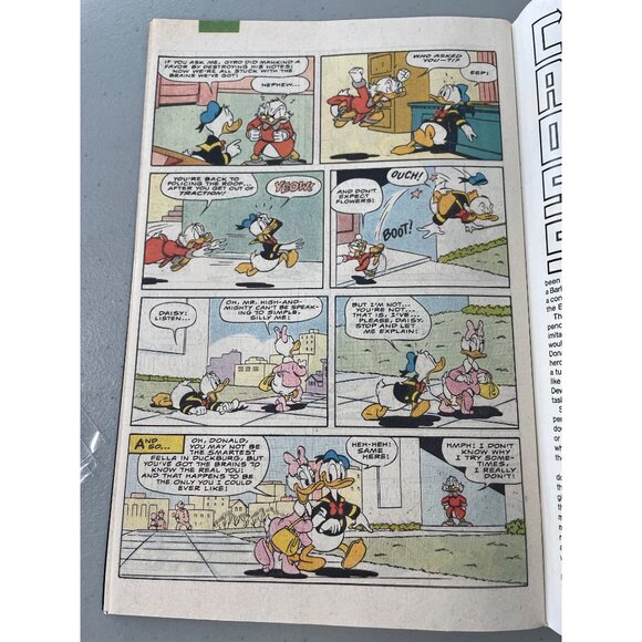 Gladstone Walt Disneys Uncle Scrooge #233 Feb 1989 Comic Vintage Donald Duck - Picture 4 of 7